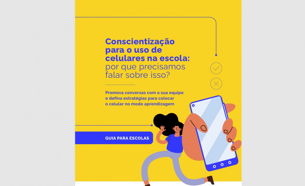 MEC lança guias para orientar o uso de celulares na escola